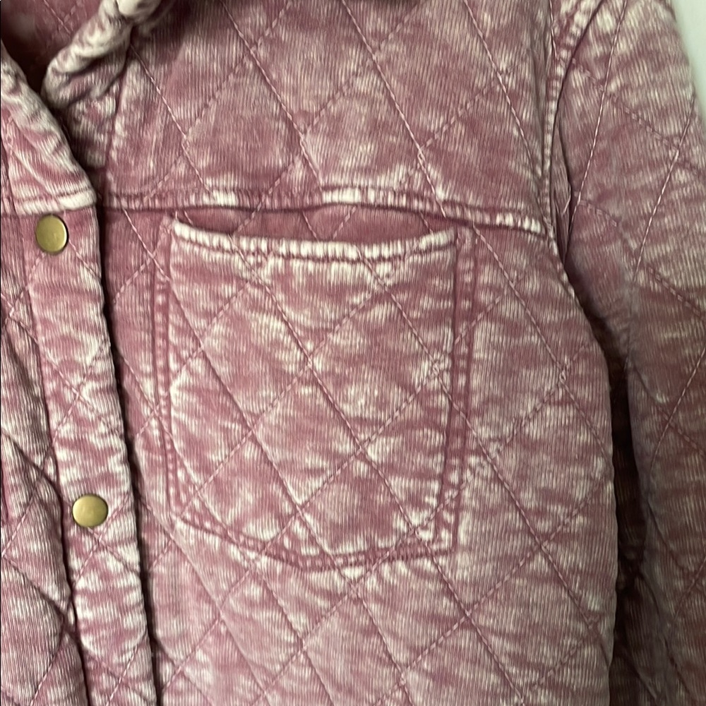 Jane & Delancey Pink Quilted Jacket Women’s Medium - Picture 6 of 7